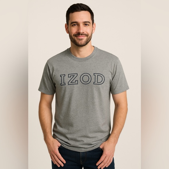 IZOD Tee Shirt Short Sleeve Size Medium - Picture 1 of 5